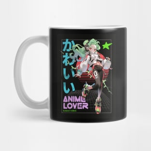 Dynamic Anime Vibes: A Journey of Color and Emotion Mug